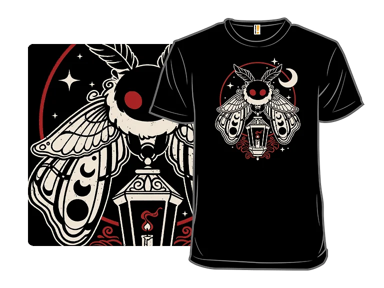 Cute Mothman With Lantern