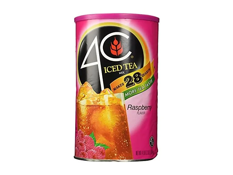 4C Instant Iced Tea Mix, Raspberry 70.3