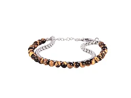 Iron Saints LGR-10-003B-03 Mens Chain & Beaded Bracelet S