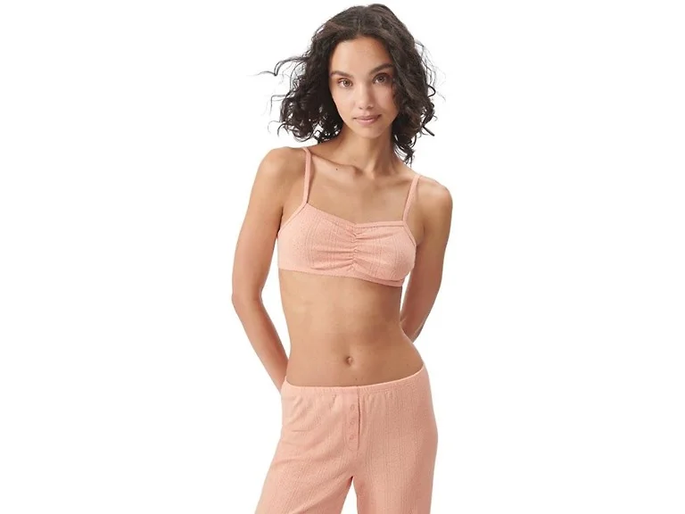 florence by mills Women (S) Bralette Soft Peach