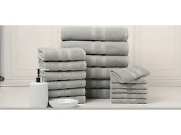 Bibb Home 18PCTOW Bibb 18 Piece Egyptian Cotton Towel Se