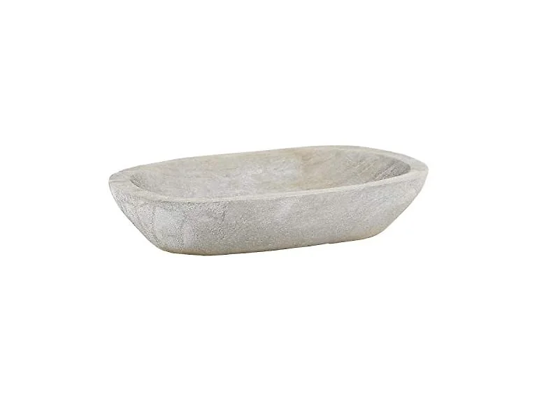 ]Table Sugar Hand Carved Paulownia Wood Dough Bowl