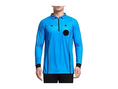 FitsT4 Sports Men (L) Pro Soccer Referee Ref Shirt