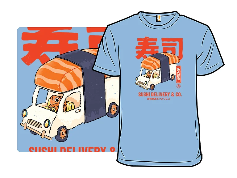 Sushi Delivery Car