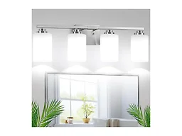 VerRon B0F1FWQ138 4-Light Nickel Vanity Light