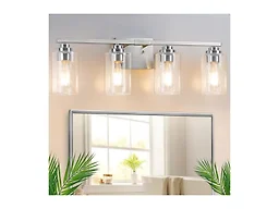 VerRon B0DHFSTLK3 4-Light Nickel Vanity Light