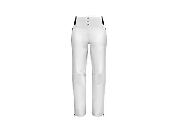 HEAD Women's Emerald High-Waist Ski Pant - Waterproof, Insulated, 4-Way Stretch, Internal Snow Cuff - White, X-Large-Long