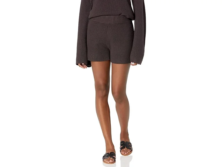 The Drop Women (XXS) Faith Pull-on Ribbed Short