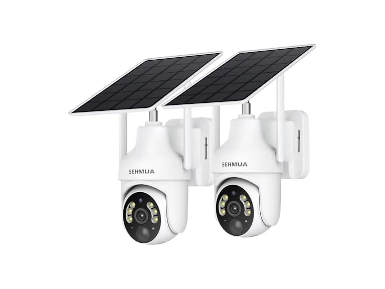 SEHMUA 2K Solar Security Cameras