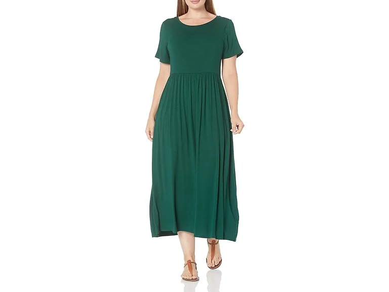 Amazon Essentials Women's Waisted Maxi Dress