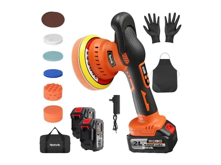 Rotvik Cordless Car Buffer Polisher