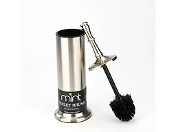 J&V Textiles 8281-SN Toilet Bowl Brush Satin Nickel