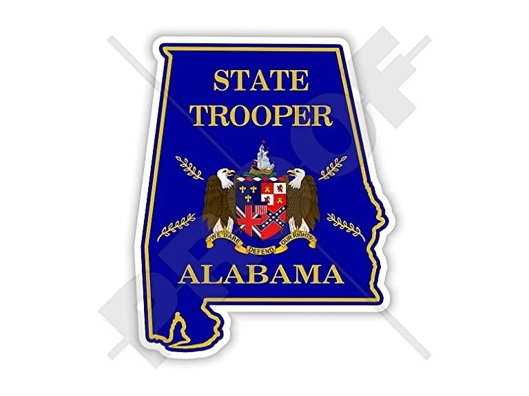 StickersWorld ALABAMA State Police,
