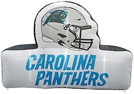FANMATS NFL Carolina Panthers Inflatable Mascot - Self Inflating Inflatable Display, Built-In Blower & Tethers, Official Team Logo – Show Your Spirit All Year Round