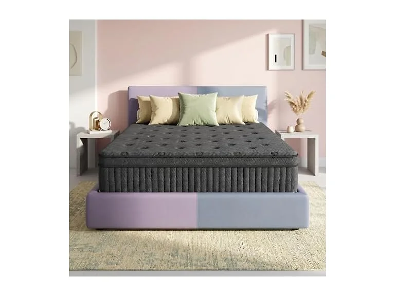 inight King Luxury Hybrid Mattress, 12 Inch Euro Top