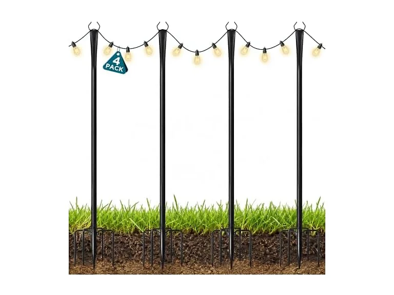 Ainclte 4 Pack 10FT Outdoor String Lights