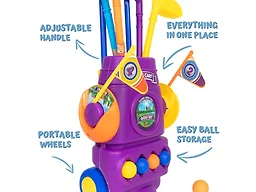 TOYVELT MHU- 725414331013-2PK 2 Pack Toddler Golf Set Purple