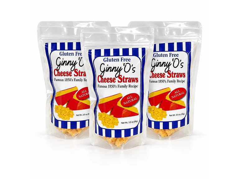 Ginny O's Cheese Straws | GF 6-Pack