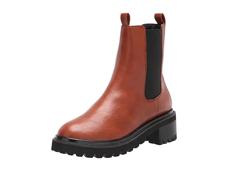 The Drop Women's Saviah Chunky Sole Pull-On Chelsea Boot