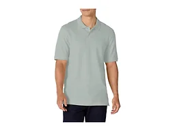 Amazon Essentials Men's Regular-Fit Cotton Pique Polo Shirt, Light Sage Green, X-Small