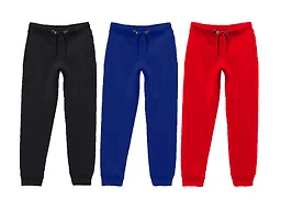 Children & Boy's 3-Pack Slim Fitting Fleece Jogger Sweatpants