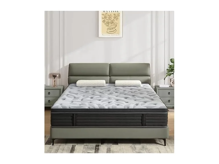 PECHINOU 12" Medium Firm Queen Mattress