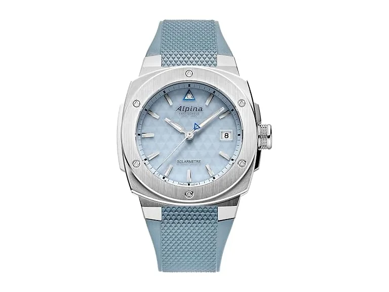 Alpina Solar Powered Solarmeter - Light Blue