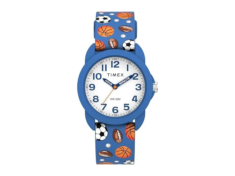 Timex Boys Time Teacher 30mm Watch - Blue