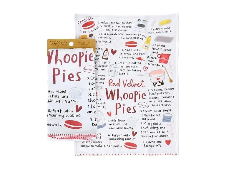 Primitives by Kathy Decorative Kitchen Towel Red Velvet