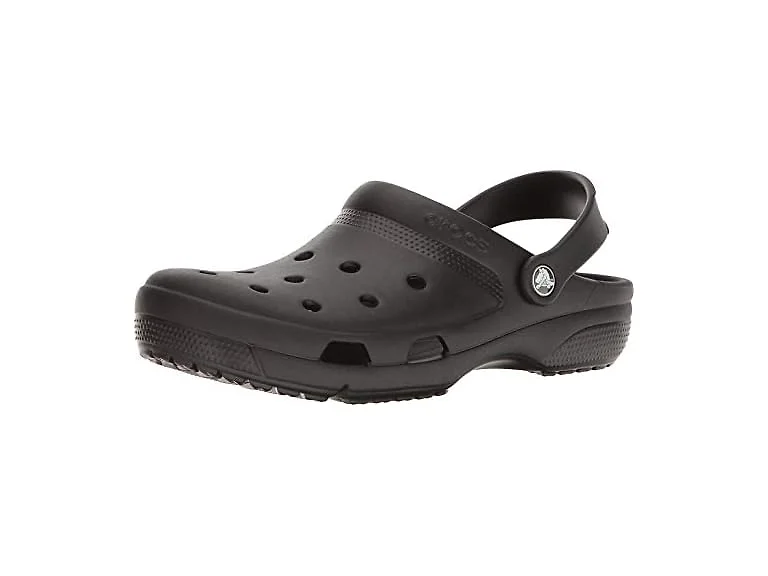 Crocs Unisex Classic Clogs Black - M5/W7