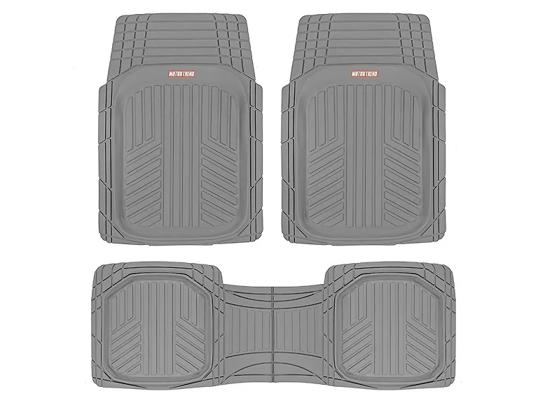 Motor Trend FlexToughXL Floor Mats Gray