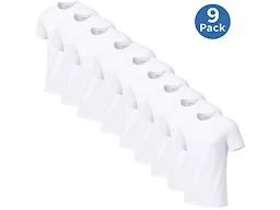 GBH LC-----(Mens 9PK)  MTU-700  WH-WH-WH  S Small M