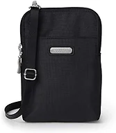Take Two RFID Bryant Crossbody - 5x7.25" Lightweight Small Phone Wallet Crossbody Bag - Nylon Travel Purse