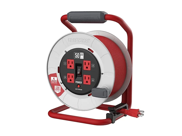 CRAFTSMAN CONTRACTOR 12AWG Cord Reel Choose Size