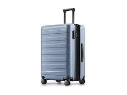 NINETYGO Medium Checked Luggage 24 Inch, Checking In Luggage with Smooth Spinner Wheels, Expandable, Hard Shell PC Suitcase, Lightweight Travel Luggage, TSA Approved (Shadow, Rhine Max)