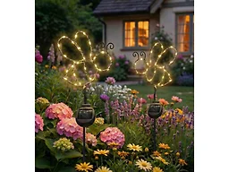 Touch Of ECO TOE410-TOE411 4 Units Solar Stake Light- Flo