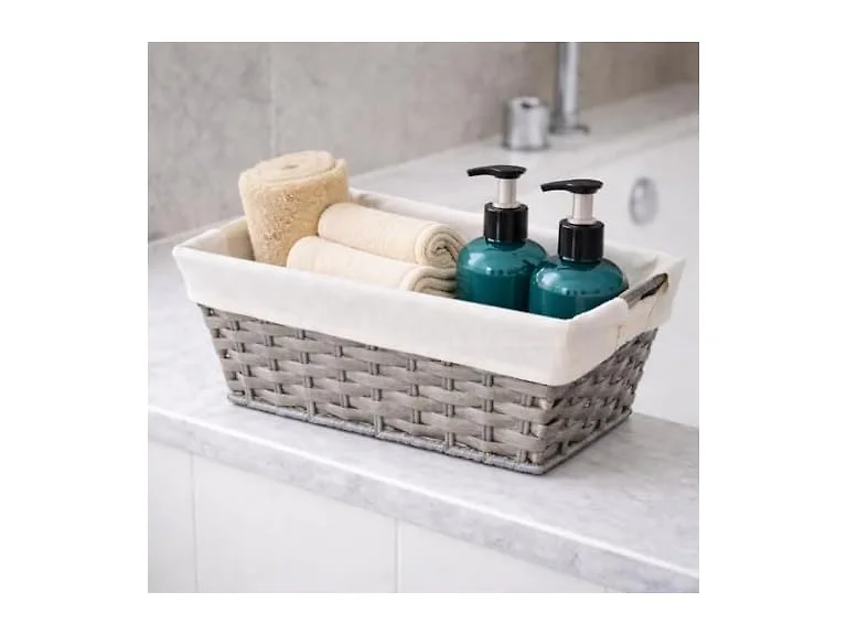 CROS Set of 2 Waterproof Plastic Storage Baskets 