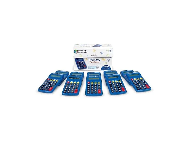 Learning Resources Primary Calculator, Set of 10