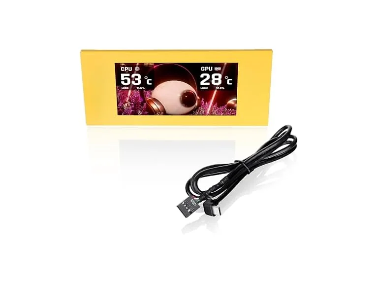 Thermaltake View 600 TG 6.0 Inch LCD USB