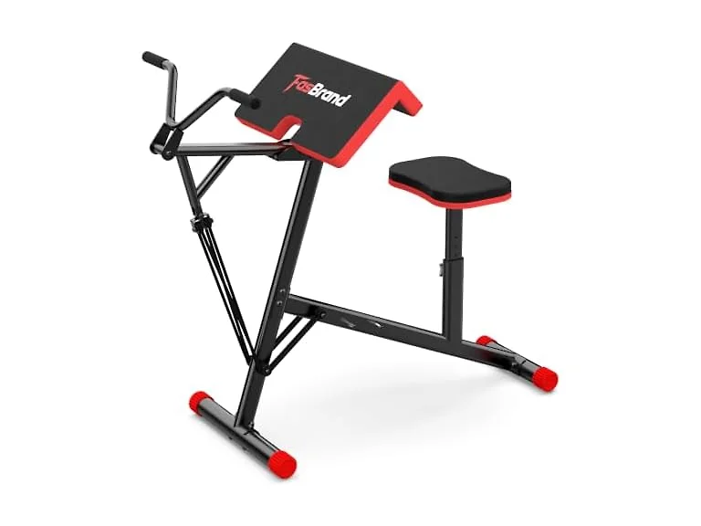 FasBrand 2-in-1 Preacher Curl Bench