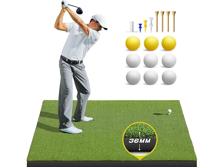 Bltend Thickened Heavy-Duty Golf Mat