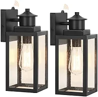 BesLowe 2-Pack Dusk to Dawn Wall Lights
