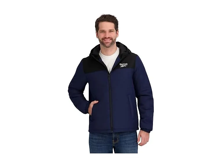 Reebok Men Midweight Puffer Jacket (Large)