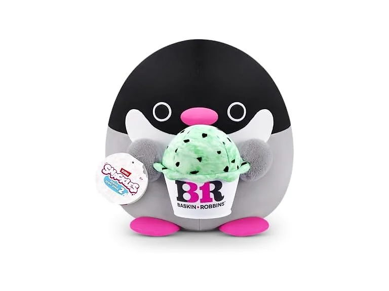 Snackles Series 2 Penguin & Baskin-Robbin 14" Plush