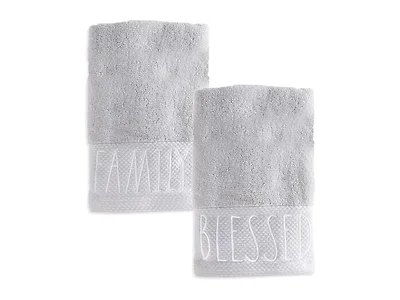 Rae Dunn Hand Towels, Embroidered