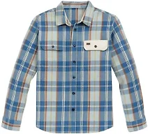 Field & Stream Men's Hardwood Heavyweight Flannel Shirt, Stratus Plaid, XX-Large