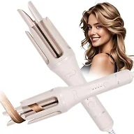 ZZR SEVEN Curling Iron, Hair Curler, Curling Wand, Beach Waver (Khaki)