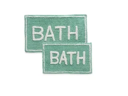 St Mary's 2 Piece Tufted Bath Rug Set
