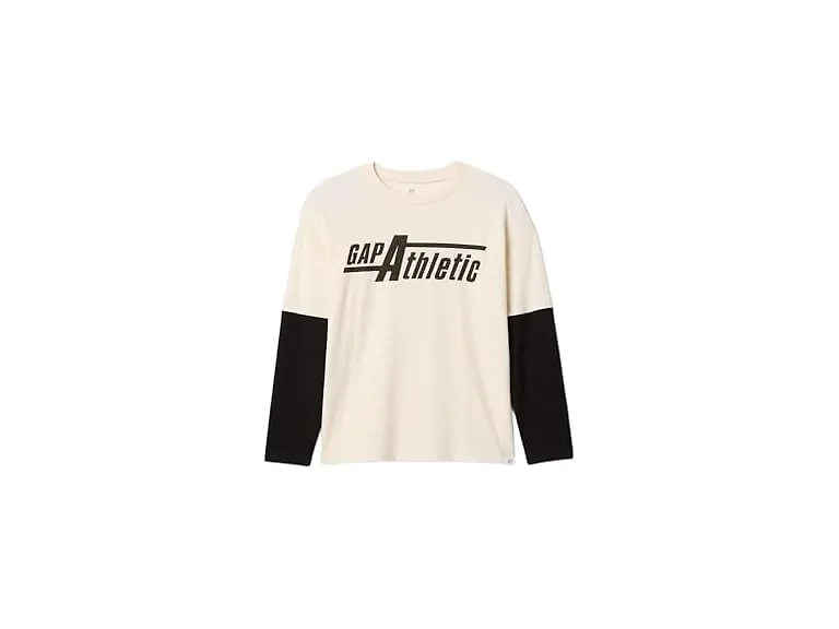 GAP Boys Long Sleeve Layered Tee
