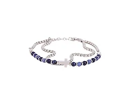Iron Saints LGR-10-002B-05 Mens Popcorn Chain & Bracelet 